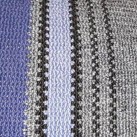 Синтетична килимова доріжка Дарничанка blue (Saba 08) - Висока якість за найкращою ціною в Україні зображення 5.